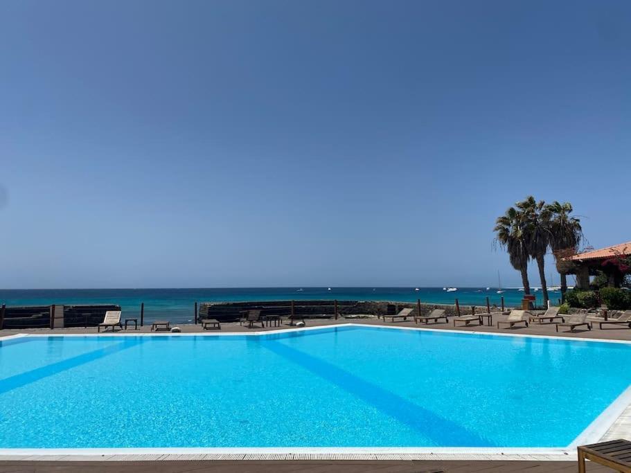 Porto Antigo - Charming & Peaceful Apartment Overlooking Pool And Sea Santa María Exterior foto
